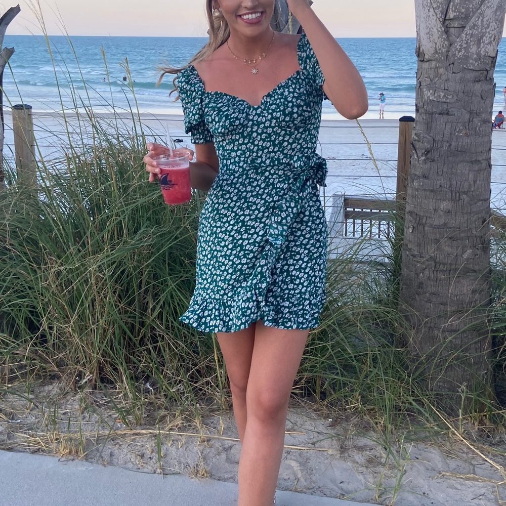 Green Hello Molly Dress